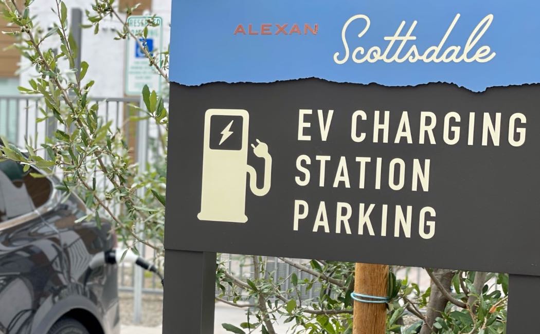 EV Charger Alexan Scottsdale