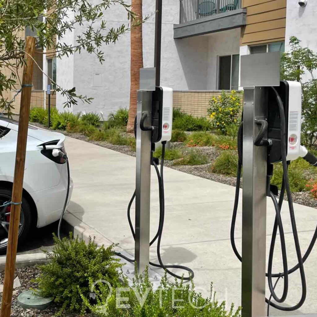 Pedestal Chargers by EV Tech